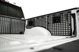 Ford F-150 Bed Side Molle Panels - Driver Rear - Addictive Desert Designs - Hammer Black - `21-`25